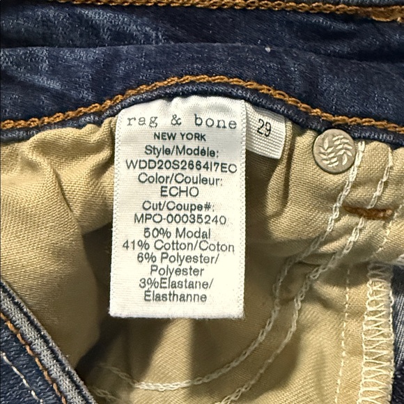 Rag and bone- Nina high rise skinny - Picture 9 of 10